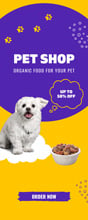 Banner Design Example - Pet Shop Promotion
