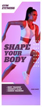 Banner Design Example - Gym Class Advert