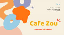 Cafe Design Example - Modern Design