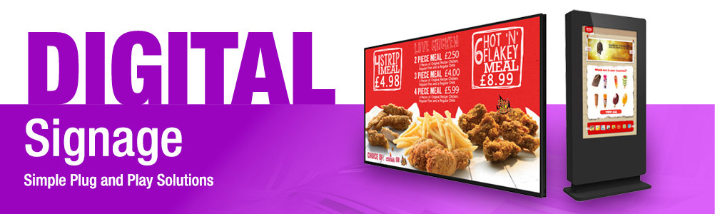 Digital signage displays