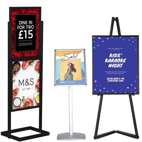 Poster Display Stands