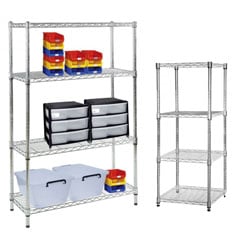 Chrome Shelves