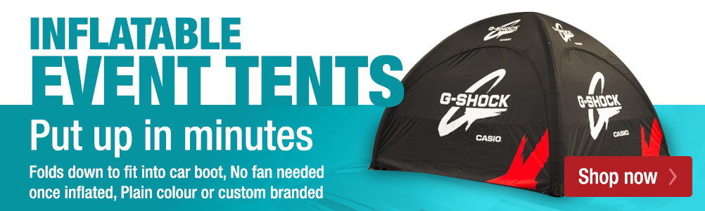 Inflatable event tents promo