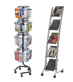 Mobile Literature Racks