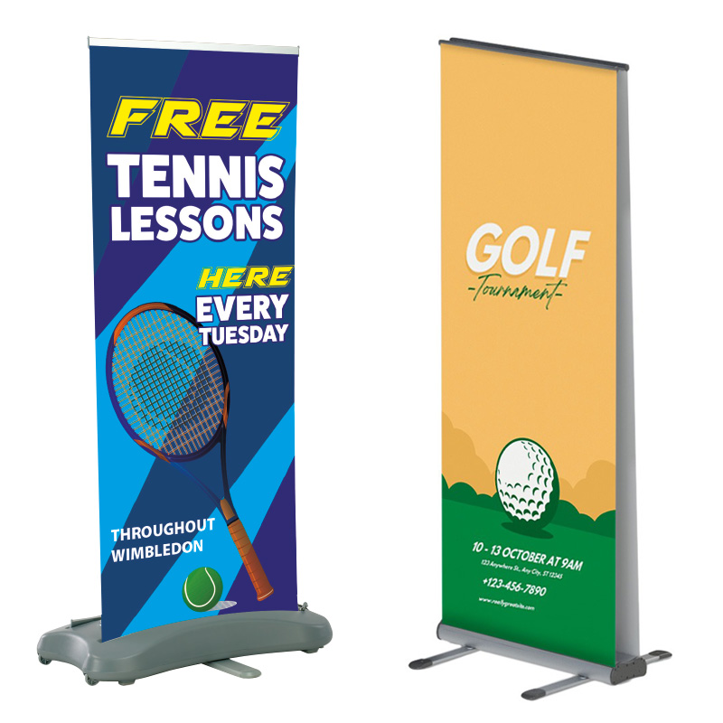 Outdoor Banner Stands