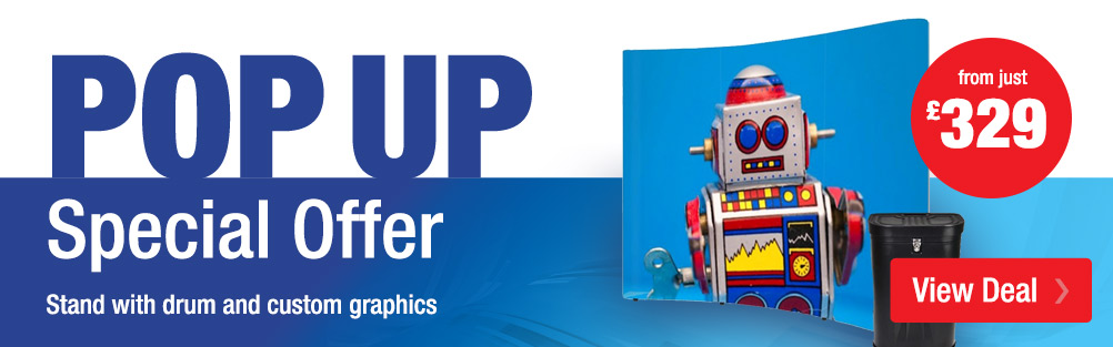 Pop Up Stand Special Offer