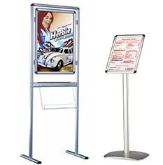 Poster Display Stands