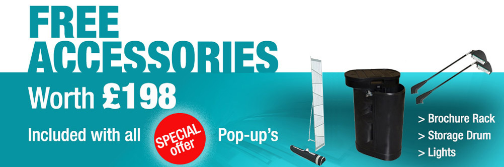 Pop Up Stand Special Offer