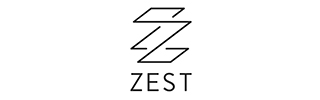 Elegant Zest logo design presentation by Discount Displays