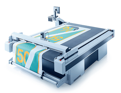 Zund precision flatbed cutting system in use at Discount Displays