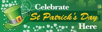 St Patricks Day Banners
