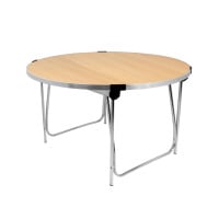 4ft Round Folding Table - Range of Heights