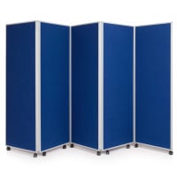 1800mm High Folding Partitioning Divider Screen