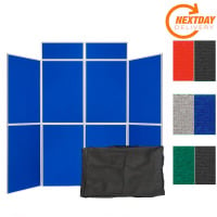 8 Panel Folding Portable Display System