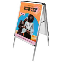 A2 Retail Sign Boards - Sign Only - Silver