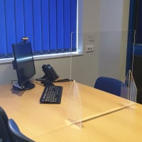 Desk Acrylic Sneeze Guard Screens