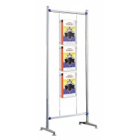 Free standing A3 cable display
