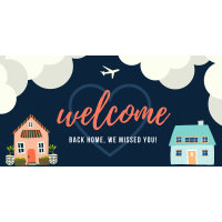 Banner - Welcome Home - 391