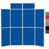 Custom Colour Folding Panel Display