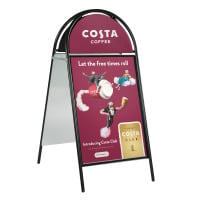 Eco Booster Poster Pavement Sign