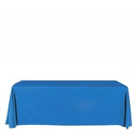 Plain colour event and exhibition table cover