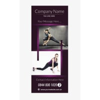 Fitness Banner 7 - Banner Stand 106