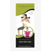 Fitness Banner 8 - Banner Stand 107