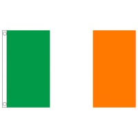 IRELAND FLAG 3' x 5' IRISH FLAGS 90 x 150 cm BANNER 3x5 ft Light polyester 
