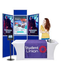 University display - ideal for freshers fairs