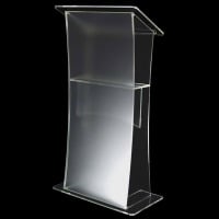 Frosted Effect Acrylic Lectern