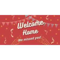 Banner - Welcome Home - 341
