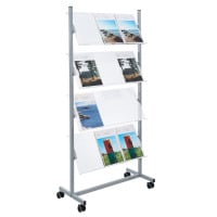 Perspex Literature Rack Acrylic Shelves