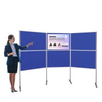 6 panel display panels - used in landscape orientation
