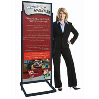 Free Standing Poster Display Stand