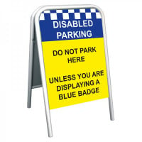 School Pavement Sign - Disabled Parking