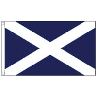 St Andrew's Scotland Flag - 5ft x 3ft - Promotional