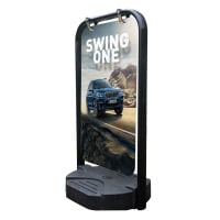 Swing One Panel Pavement Sign
