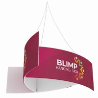 WaveLine Blimp™ Pinwheel - Hanging Banner