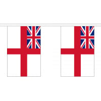 White Ensign Bunting - 10 Flags
