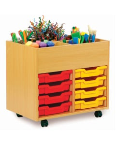 Classroom art kinderbox storage 