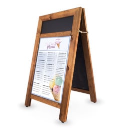 A1 Chalk A-board Poster Holder