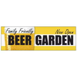 Beer Garden - Banner 108