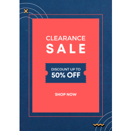 Clearance Sale - Poster 166