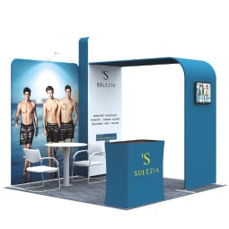 3m x 3m Fabric Exhibition Stands