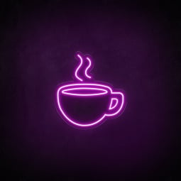 Neon LED Coffee Cup - 10 colour options