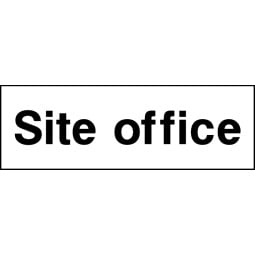 Site Office - Pack of 6 | Correx | Foamex | Dibond | Vinyl