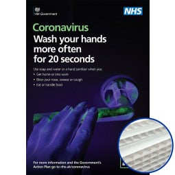 Printed Correx Signs - Pack of 10 - Coronavirus Design 2