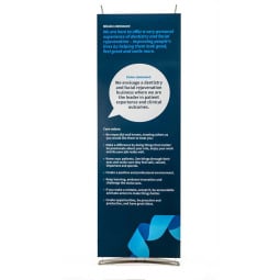 D4 Deluxe Tensioned Banner Stand