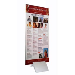  Delta Sign Holder Base with an optional printed formex panel