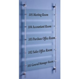 Exterior Directory Signs